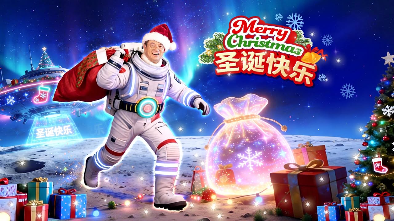 祝愿大家圣诞快乐！🎄🎅🏻 愿平安喜乐常相随，合家身体健康，心想事成，幸福美满！✨ Wishing everyone a Merry Christmas! 🎄🎅🏻 May peace and joy always be with you! Wishing your whole family good health, happiness and love(金菩提宗師 Facebook)