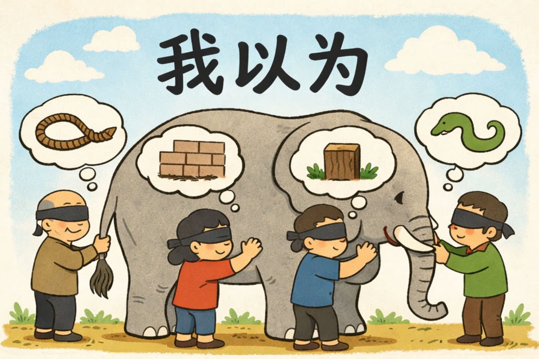 【参禅语】“我以为” 💬 有些事，直到经历过后，才发现，原来并不是“我以为“的那样。 🎤 你有过类似的感觉吗？一起讨论吧！ 【Zen Reflections】 "I Assume" 💬 Some things—you only realize after experiencing them—that they weren’t actually the way you thought they were(金菩提宗師 Facebook)