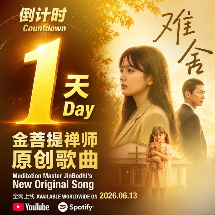 ⏳ 倒数 1 天｜明天首映 ‧ 🌏 有些缘，跨越千山万水，也(金菩提宗師 Facebook)